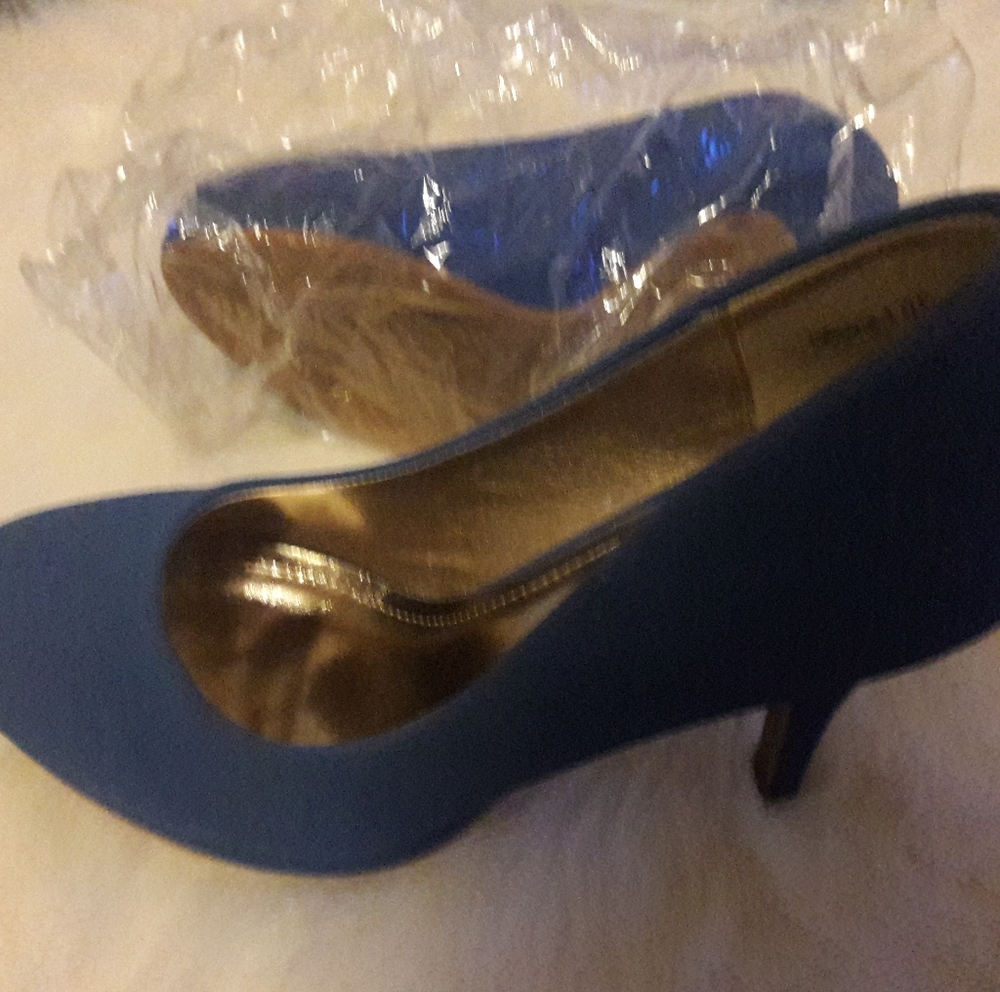 Cobalt blue heels
